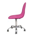 A1330 PINK PU ΚΑΡΕΚΛΑ ΓΡΑΦΕΙΟΥ 44X48.5X42-82/56-95εκ. - Image 3