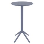 SKY DARK GREY BAR Φ60Χ108εκ.ΠΤΥΣ/ΝΟ ΤΡΑΠ. ΠΟΛ/ΝΙΟΥ