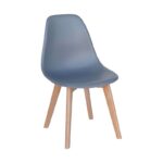 Σετ Τραπεζαρίας Loft Plus Grey Randy 5τμχ 120Χ80X72εκ. - Image 3