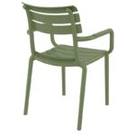 PARIS OLIVE GREEN ΠΟΛΥΘΡΟΝΑ ΠΟΛ/ΝΙΟΥ 58X59X84εκ. - Image 2