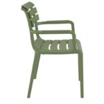 PARIS OLIVE GREEN ΠΟΛΥΘΡΟΝΑ ΠΟΛ/ΝΙΟΥ 58X59X84εκ. - Image 3