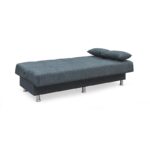 FELINA GREY ΥΦΑΣΜΑ 3ΘΕΣΙΟΣ ΚΑΝΑΠΕΣ/ΚΡΕΒΑΤΙ ΜΕ ΑΠΟΘ.ΧΩΡΟ 182X90X80εκ. - Image 3