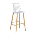 MIRELLA ΣΚΑΜΠΟ ΛΕΥΚΟ ΡΡ/ΜΕΤΑΛΛΙΚΟ 45X50X107εκ.