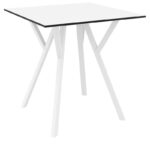 MAX ΤΡΑΠΕΖΙ 70Χ70Χ74εκ. WHITE LAMINATE 12mm