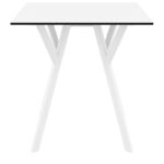 MAX ΤΡΑΠΕΖΙ 70Χ70Χ74εκ. WHITE LAMINATE 12mm - Image 2