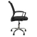 A9880 ΜΑΥΡO MESH ΠΟΛΥΘΡΟΝΑ ΓΡΑΦΕΙΟΥ 57X54X40-91/48-99εκ. - Image 3