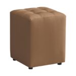 CUBE CAPPUCCINO PU ΣΚΑΜΠΟ 35X35X42εκ. - Image 2
