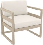 MYKONOS ΜΑΞΙΛΑΡΙ ΠΛΑΤΗΣ BEIGE 65Χ35Χ16/9εκ. - Image 2