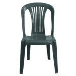 Καρέκλα "POSEIDON" πλαστική σε χρώμα πράσινο 42x49x86