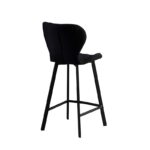 MARTIN ΜΑΥΡΟ ΥΦΑΣΜΑ(Σ2)66εκ. ΣΚΑΜΠΟ ΜΕΤΑΛΛΙΚΟ 45X49X66-98εκ. - Image 3