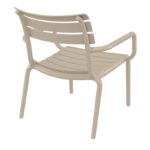 PARIS LOUNGE TAUPE ΠΟΛ/ΝΑ ΠΟΛ/ΝΙΟΥ 68X70X76εκ. - Image 2