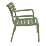 PARIS LOUNGE OLIVE GREEN ΠΟΛ/ΝΑ ΠΟΛ/ΝΙΟΥ 68X70X76εκ. - Image 3