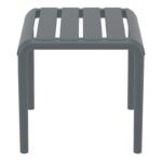 PARIS DARK GREY ΤΡΑΠΕΖΙ 42X41X40εκ. ΠΟΛ/ΝΙΟΥ - Image 2