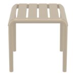 PARIS TAUPE ΤΡΑΠΕΖΙ 42X41X40εκ. ΠΟΛ/ΝΙΟΥ - Image 2