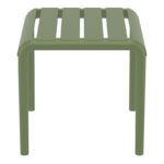 PARIS OLIVE GREEN ΤΡΑΠΕΖΙ 42X41X40εκ. ΠΟΛ/ΝΙΟΥ - Image 2