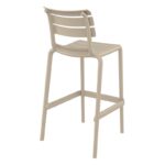 HELEN 75εκ. ΣΚΑΜΠΟ TAUPE ΠΟΛ/ΝΙΟΥ 53X55X105εκ. - Image 2