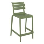 HELEN 65εκ. ΣΚΑΜΠΟ OLIVE GREEN ΠΟΛ/ΝΙΟΥ 52X55X95εκ.