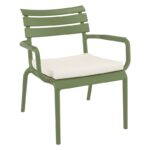 PARIS ΜΑΞΙΛΑΡΙ BEIGE ΠΟΛ/ΝΑΣ 50Χ48Χ5εκ. - Image 3