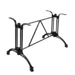 CITY 91X60Χ71εκ.ΜΑΚΡ/ΝΗ ΒΑΣΗ ΑΛΟΥΜΙΝΙΟΥ/STEEL ΜΕ ΡΕΓ/ΡΟΥΣ ΜΑΥΡΗ