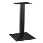 LIMA 45X45X72εκ.(Π/Ρ)ΒΑΣΗ ΜΕΤΑΛΛΙΚΗ ΜΕ ΡΕΓ/ΡΟΥΣ ΜΑΥΡΗ