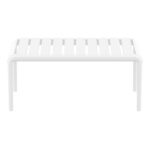 PARIS WHITE ΤΡΑΠΕΖΙ 90X50X40εκ. ΠΟΛ/ΝΙΟΥ - Image 2