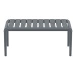 PARIS DARK GREY ΤΡΑΠΕΖΙ 90X50X40εκ. ΠΟΛ/ΝΙΟΥ - Image 2