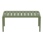 PARIS OLIVE GREEN ΤΡΑΠΕΖΙ 90X50X40εκ. ΠΟΛ/ΝΙΟΥ - Image 2