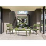 PARIS OLIVE GREEN ΤΡΑΠΕΖΙ 90X50X40εκ. ΠΟΛ/ΝΙΟΥ - Image 3