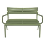 PARIS ΚΑΝΑΠΕΣ OLIVE GREEN 116X70X75εκ. ΠΟΛ/ΝΙΟΥ - Image 2