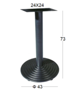 SNACK Φ43Χ73εκ.(Π/Ρ)ΒΑΣΗ ΜΑΝΤΕΜΙ ΜΕ ΡΕΓ/ΡΟΥΣ ΜΑΥΡΗ - Image 2