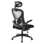 A8980 ΜΑΥΡO/ΓΚΡΙ MESH ΠΟΛΥΘΡΟΝΑ ΓΡΑΦΕΙΟΥ 59X63X46-113/56-122εκ. - Image 2