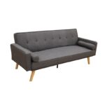 RONY GREY ΥΦΑΣΜΑ ΚΑΝΑΠΕΣ-ΚΡΕΒΑΤΙ 179X80X75εκ.