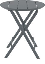 HELEN DARK GREY Φ60X74εκ. ΤΡΑΠΕΖΙ ΠΤΥΣ/ΝΟ ΠΟΛ/ΝΙΟΥ - Image 2