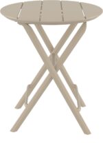 HELEN TAUPE Φ60X74εκ. ΤΡΑΠΕΖΙ ΠΤΥΣ/ΝΟ ΠΟΛ/ΝΙΟΥ - Image 2