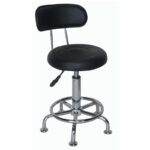 BAR73 ΜΑΥΡΟ PU(Σ2)ΣΚΑΜΠΟ ΜΕ ΑΜΟΡΤΙΣΕΡ 36Χ42Χ78.5εκ.