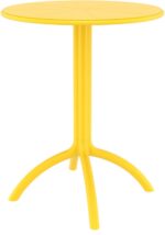 OCTOPUS Φ60Χ75εκ. YELLOW ΤΡΑΠΕΖΙ ΠΟΛ/ΝΙΟΥ