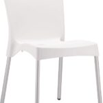 JULIETTE WHITE ΚΑΡΕΚΛΑ ΠΟΛ/ΝΙΟΥ/ΑΛΟΥΜ. 48Χ53Χ83εκ.