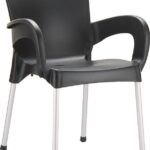 ROMEO BLACK ΠΟΛ/ΝΑ ΠΟΛ/ΝΙΟΥ/ΑΛΟΥΜ. 58Χ53Χ83εκ.