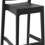 MAYA 75εκ. ΣΚΑΜΠΟ BLACK ΠΟΛ/ΝΙΟΥ 45Χ51Χ108εκ.