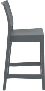 MAYA 65εκ. ΣΚΑΜΠΟ DARK GREY ΠΟΛ/ΝΙΟΥ 44Χ50Χ98εκ. - Image 3