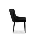 LION BLACK ΥΦΑΣΜΑ(Σ2)ΚΑΡΕΚΛΑ ΜΕΤΑΛΛΙΚΗ 48X55X86εκ. - Image 3