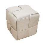 LINE ΣΚΑΜΠΟ CREAM ΥΦΑΣΜΑ 40X40X40εκ.