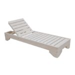 KORAL ΞΑΠΛΩΣΤΡΑ ΞΥΛ. 77X214X29εκ. ΛΕΥΚΟ