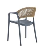 BERY DARK GREY ΠΟΛΥΘΡΟΝΑ ΠΟΛ/ΝΙΟΥ 57X54X81εκ. - Image 3