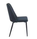 OLIVIA BLACK VELVET ΥΦΑΣΜΑ ΚΑΡΕΚΛΑ ΜΕΤΑΛΛΙΚΗ 46(59)X58X85εκ. - Image 3