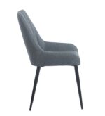 JULIA GREY ΥΦΑΣΜΑ ΚΑΡΕΚΛΑ ΜΕΤΑΛΛΙΚΗ 49(56)Χ59Χ90εκ. - Image 3