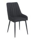 JULIA BLACK ΥΦΑΣΜΑ ΚΑΡΕΚΛΑ ΜΕΤΑΛΛΙΚΗ 49(56)Χ59Χ90εκ.