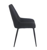 JULIA BLACK ΥΦΑΣΜΑ ΚΑΡΕΚΛΑ ΜΕΤΑΛΛΙΚΗ 49(56)Χ59Χ90εκ. - Image 3