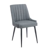 MEGAN GREY ΥΦΑΣΜΑ ΚΑΡΕΚΛΑ ΜΕΤΑΛΛΙΚΗ 51(56)Χ58Χ88εκ.