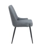 MEGAN GREY ΥΦΑΣΜΑ ΚΑΡΕΚΛΑ ΜΕΤΑΛΛΙΚΗ 51(56)Χ58Χ88εκ. - Image 3